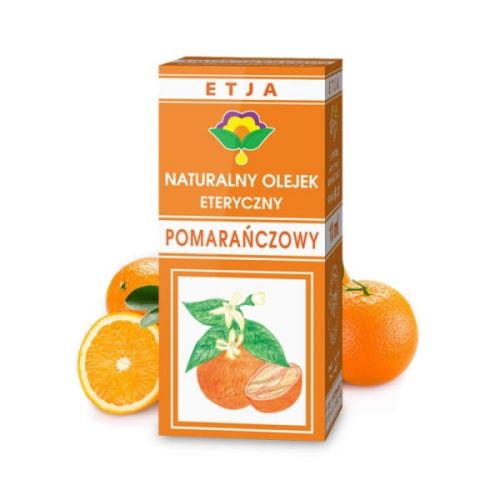 Olejek pomarańczowy eteryczny 10 ml ETJA